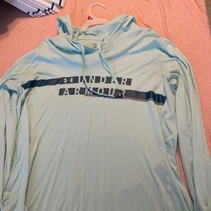 Blue under armour long sleeve
